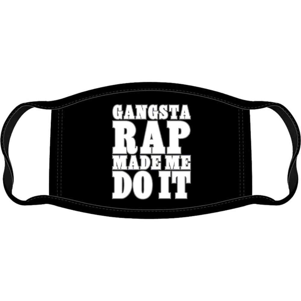 Ice Cube - Gangsta Rap Maske - Schwarz